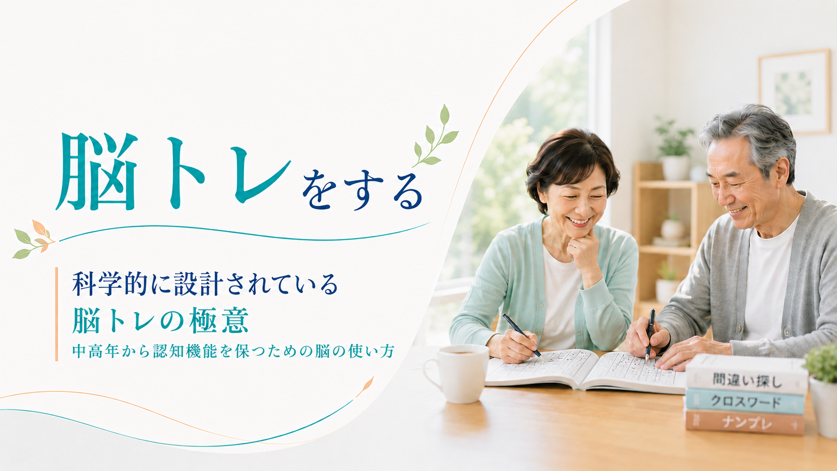 秘訣その3 脳トレをする 